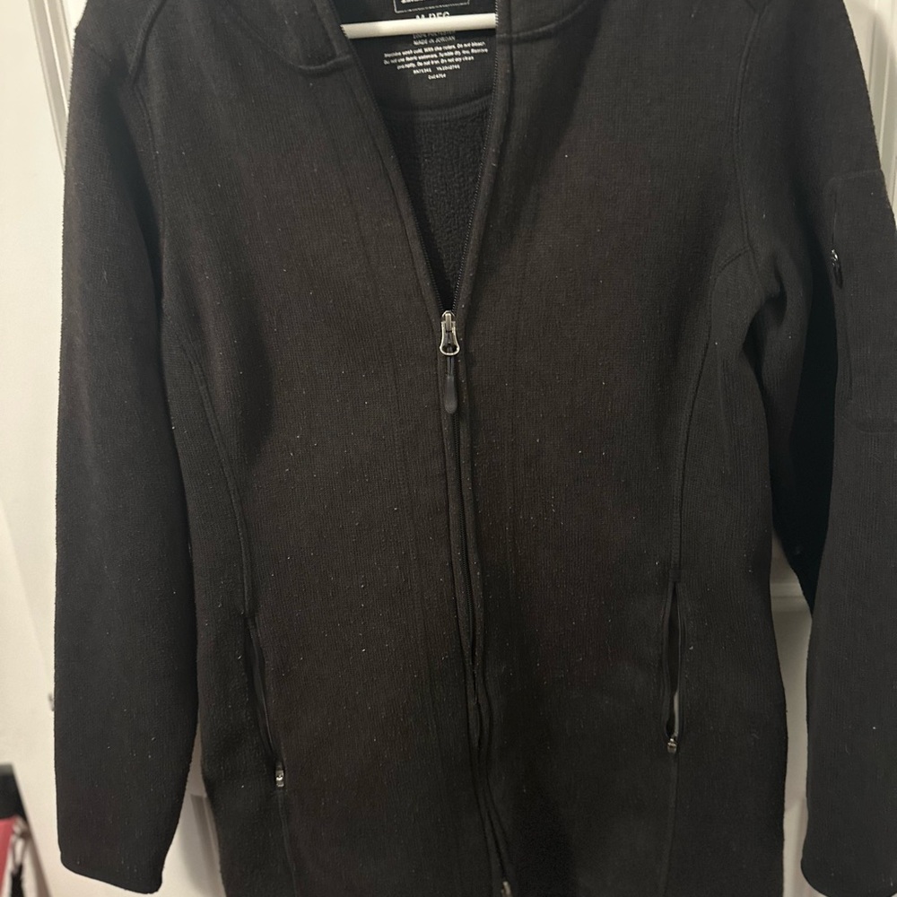 Ll bean sweater fleece jacket-medium